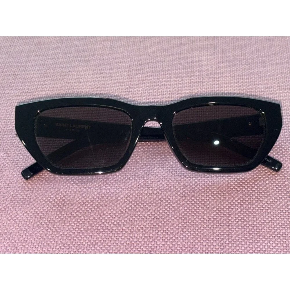 Saint Laurent SL M127/F Sunglasses in Black New Womens Sunnies - Picture 12 of 16